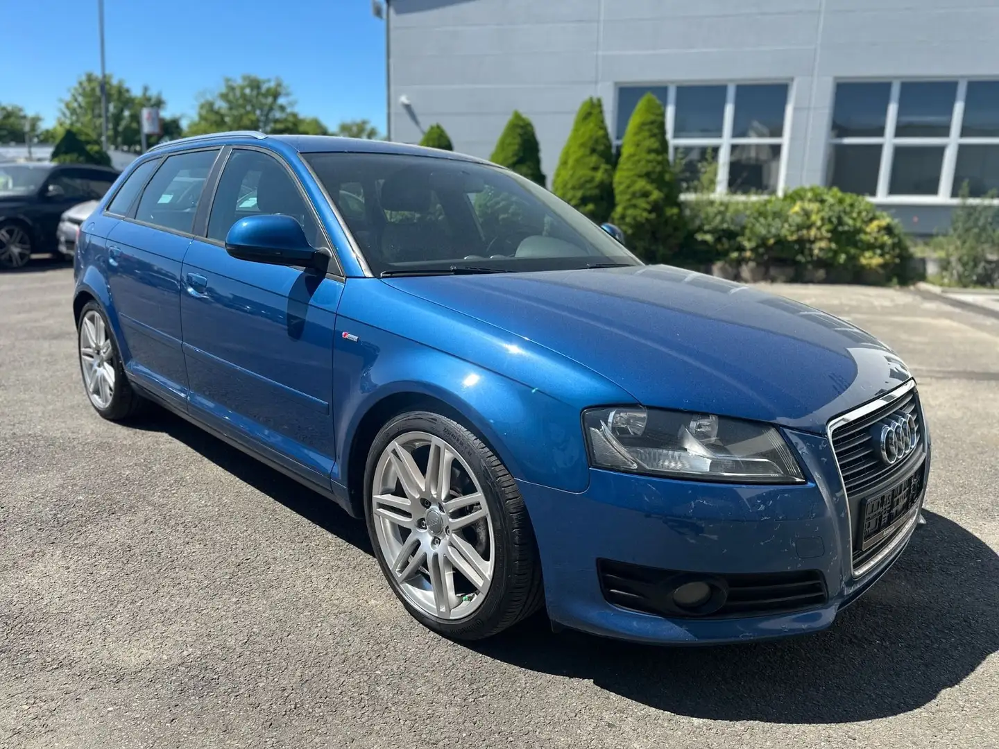 Audi A3 Sportback 2.0 TDI S line Sportpaket plus Blau - 2