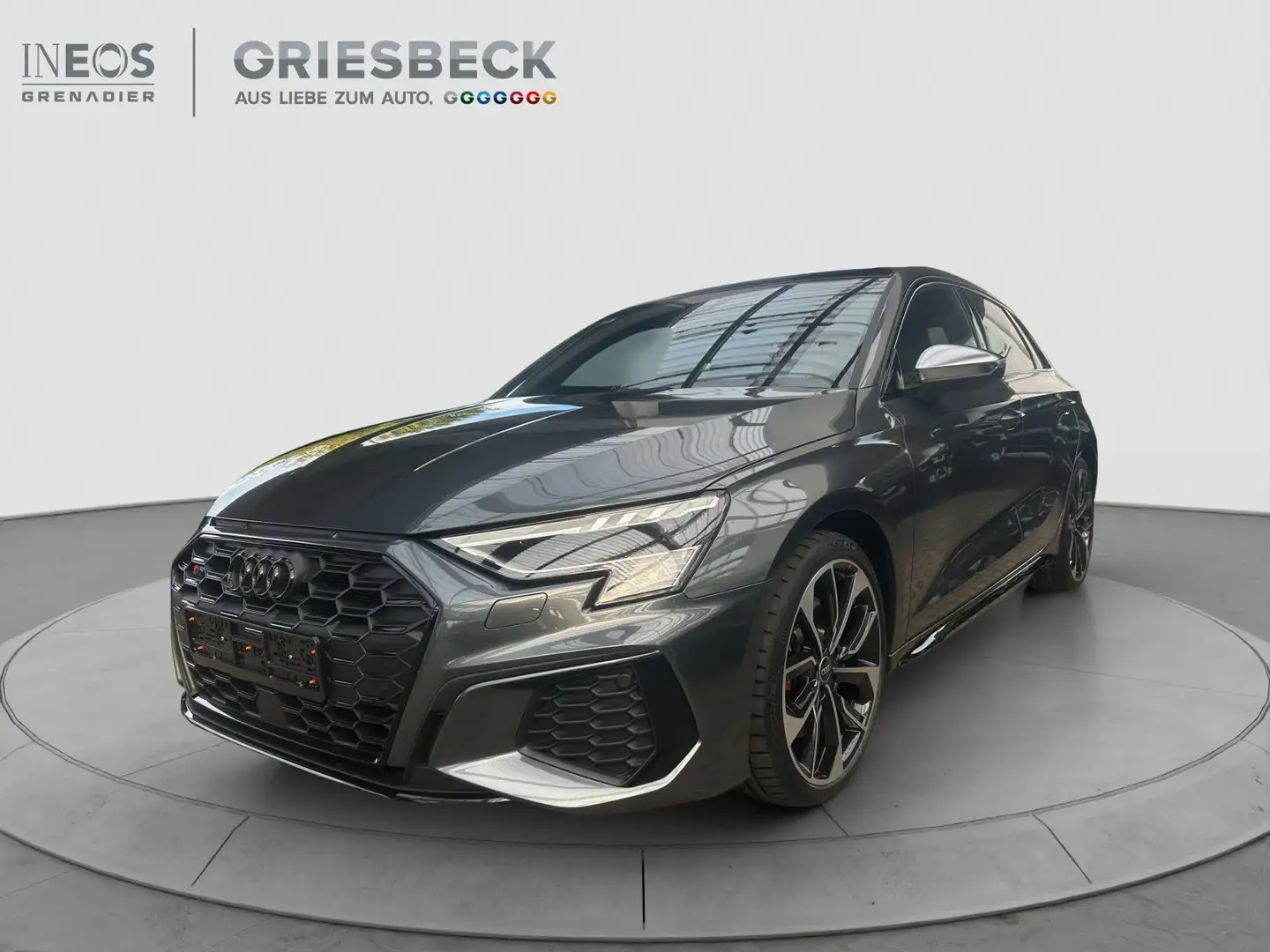Audi S3 Sportback 2.0 TFSI quattro ACC+LED+Navi+Pano Gris - 1