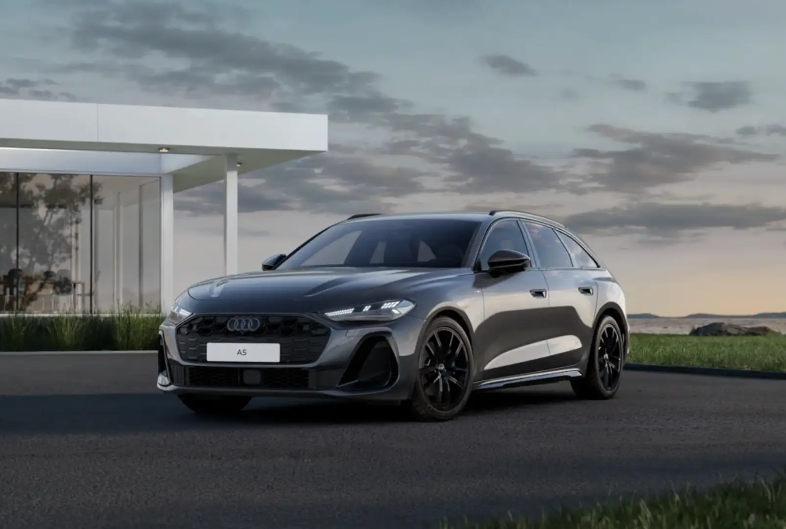 Audi A5 Avant 2.0TDI Black line S tronic 150kW Gris - 1