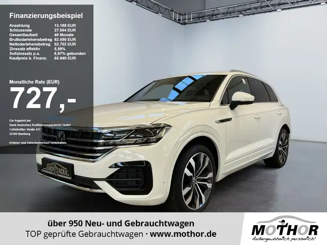 2023 Volkswagen Touareg in White for sale