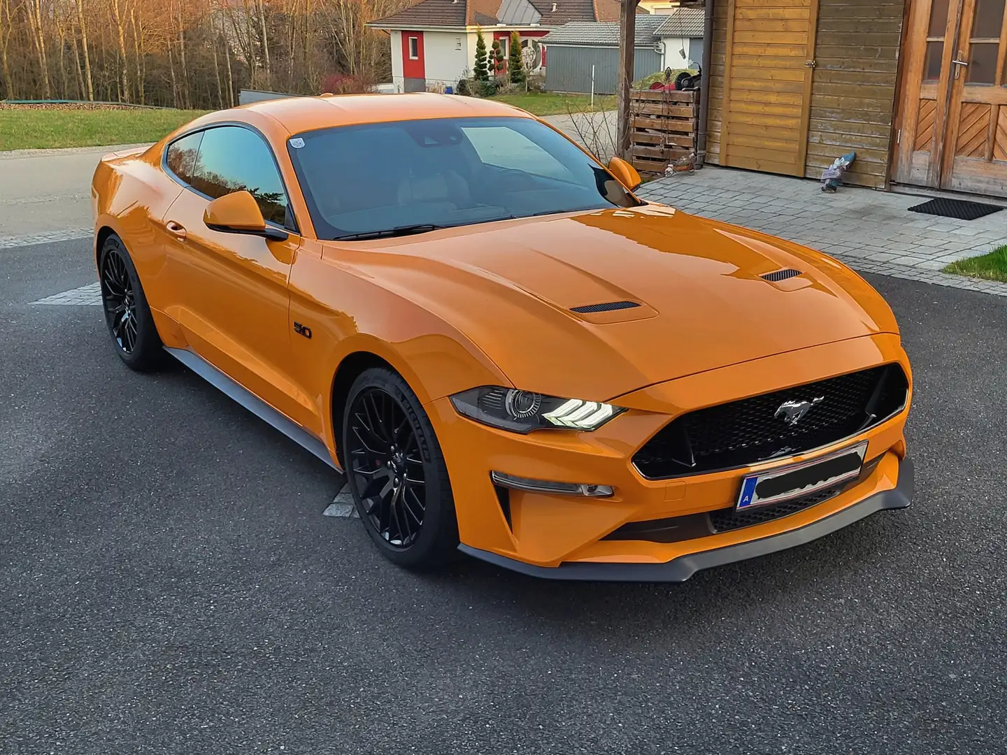Ford Mustang Mustang 5,0 Ti-VCT V8 GT Aut. Orange - 1