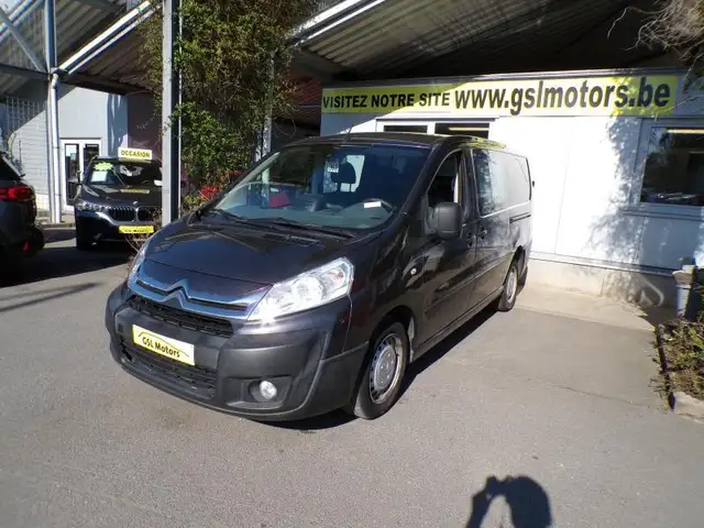 Citroen Jumpy 2.0HDi 125cv 6pl Gris 10/15 Airco GPS Radio CD