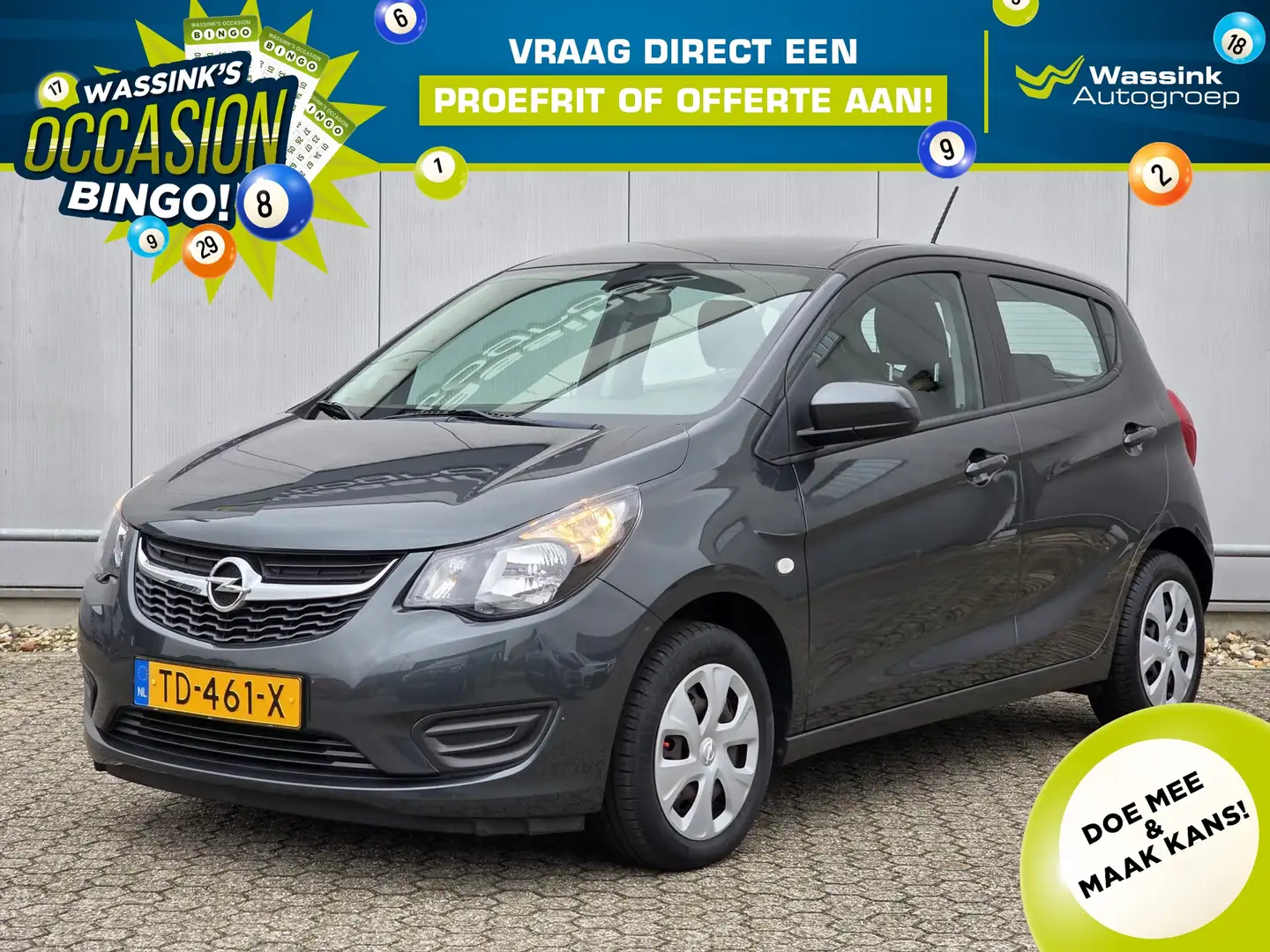 Opel Karl 1.0 75pk Edition | Navigatie | Airco | Cruise Cont Gris - 1