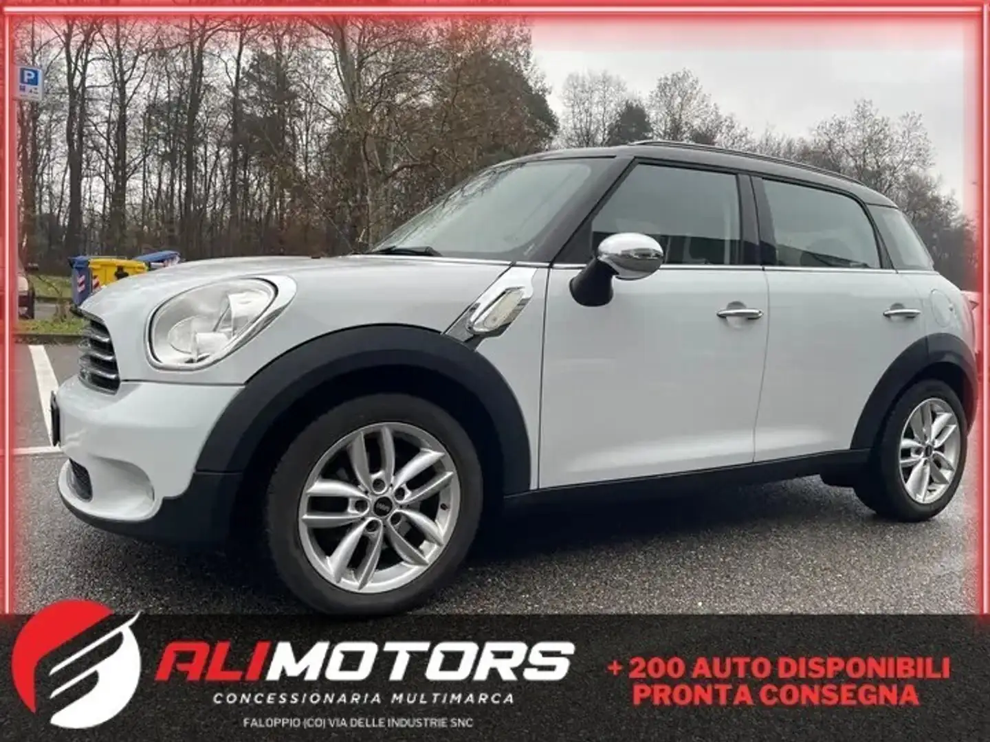 MINI Cooper D Countryman Mini 1.6 Cooper D Countryman*Cerchi*Neopatentati Wit - 1