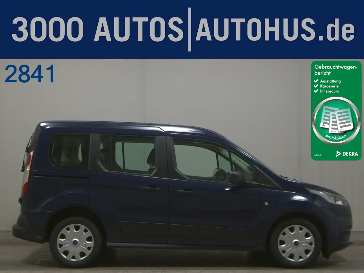 Ford Transit Connect 1.5 EB Trend 5-Sitze PDC SHZ Kék - 1