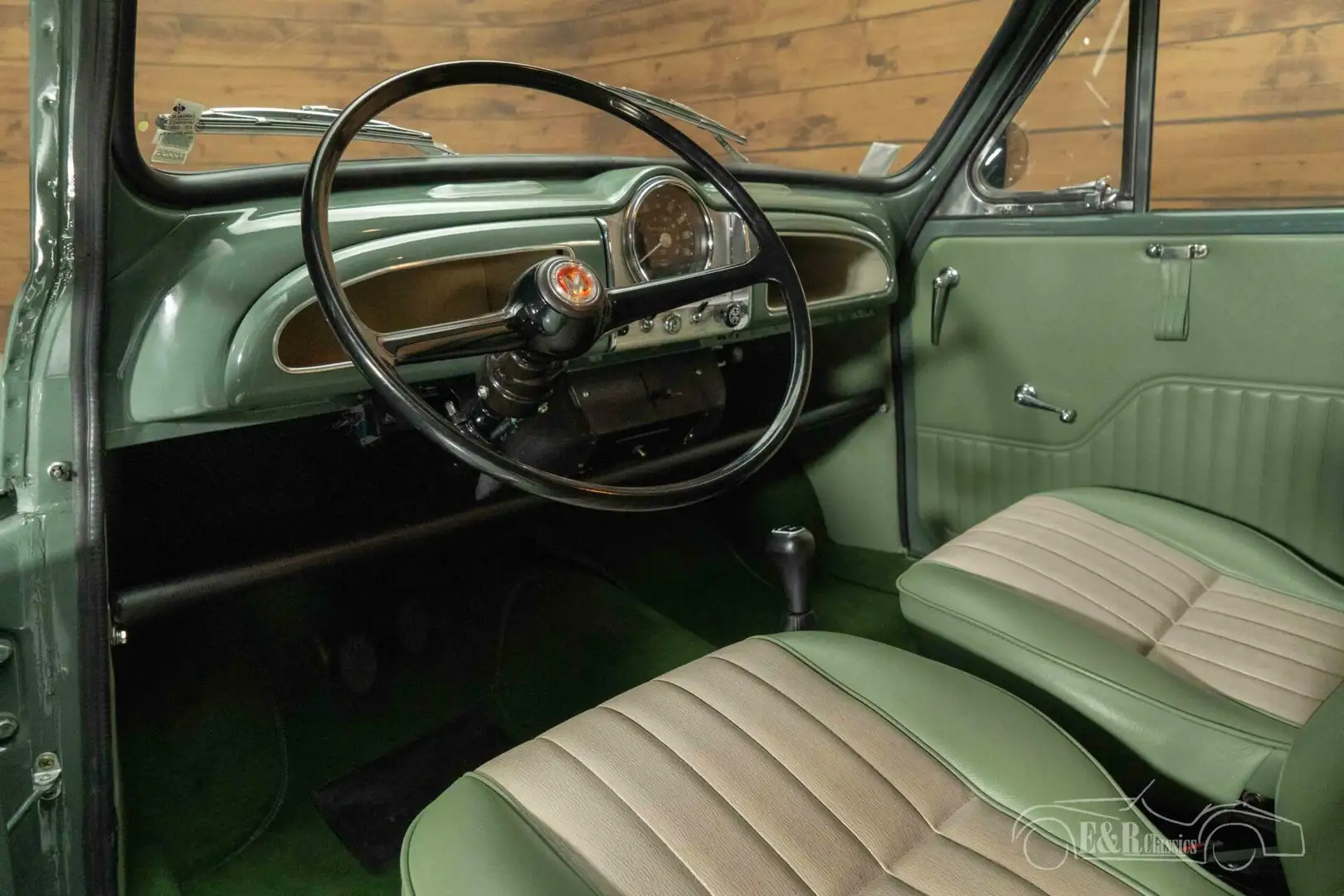 Oldtimer Morris Minor 1000 Traveller | Body-off gerestaureerd | 1968 Verde - 2
