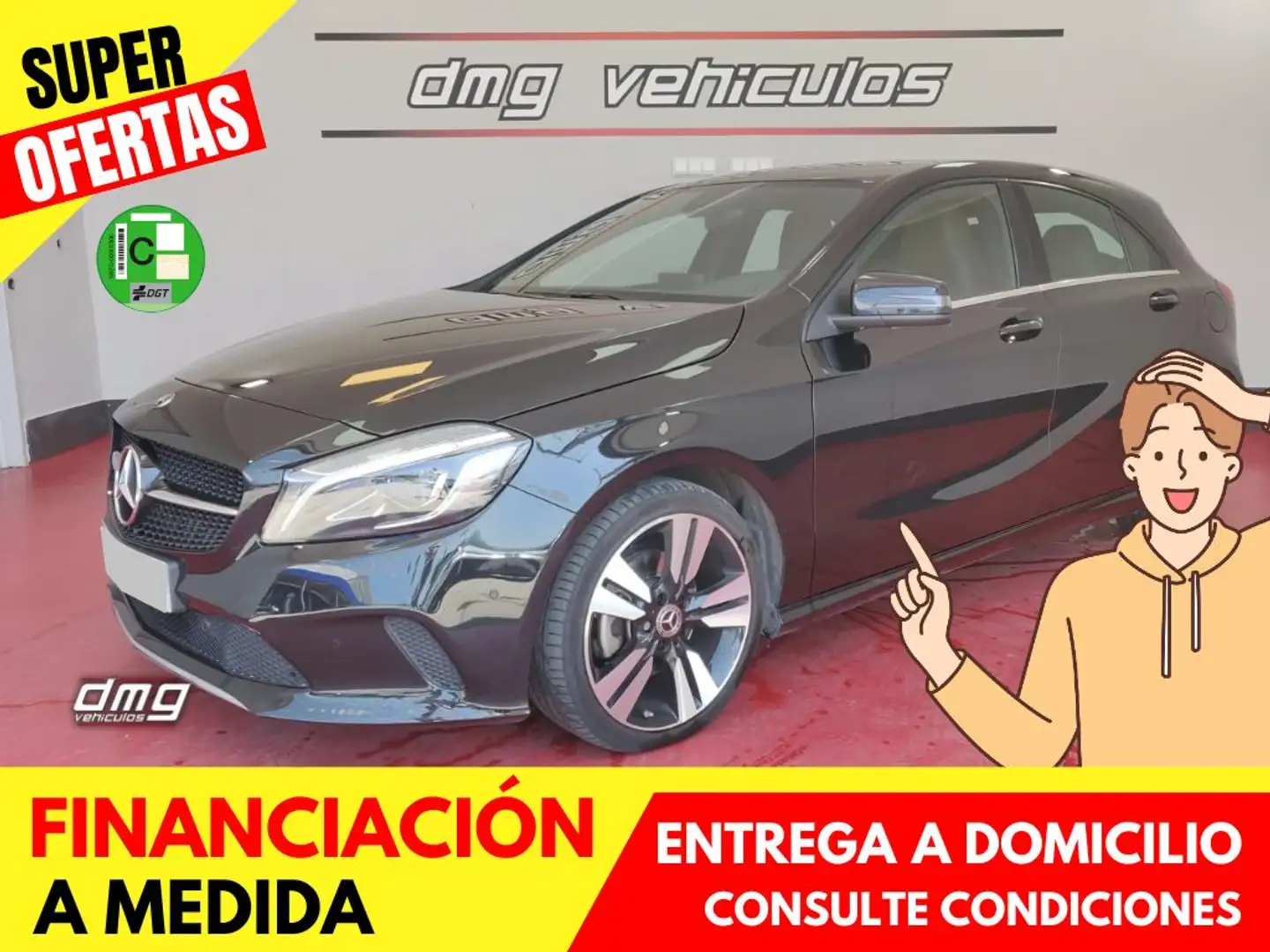 Mercedes-Benz A 200 7G-DCT (4.75) Zwart - 1