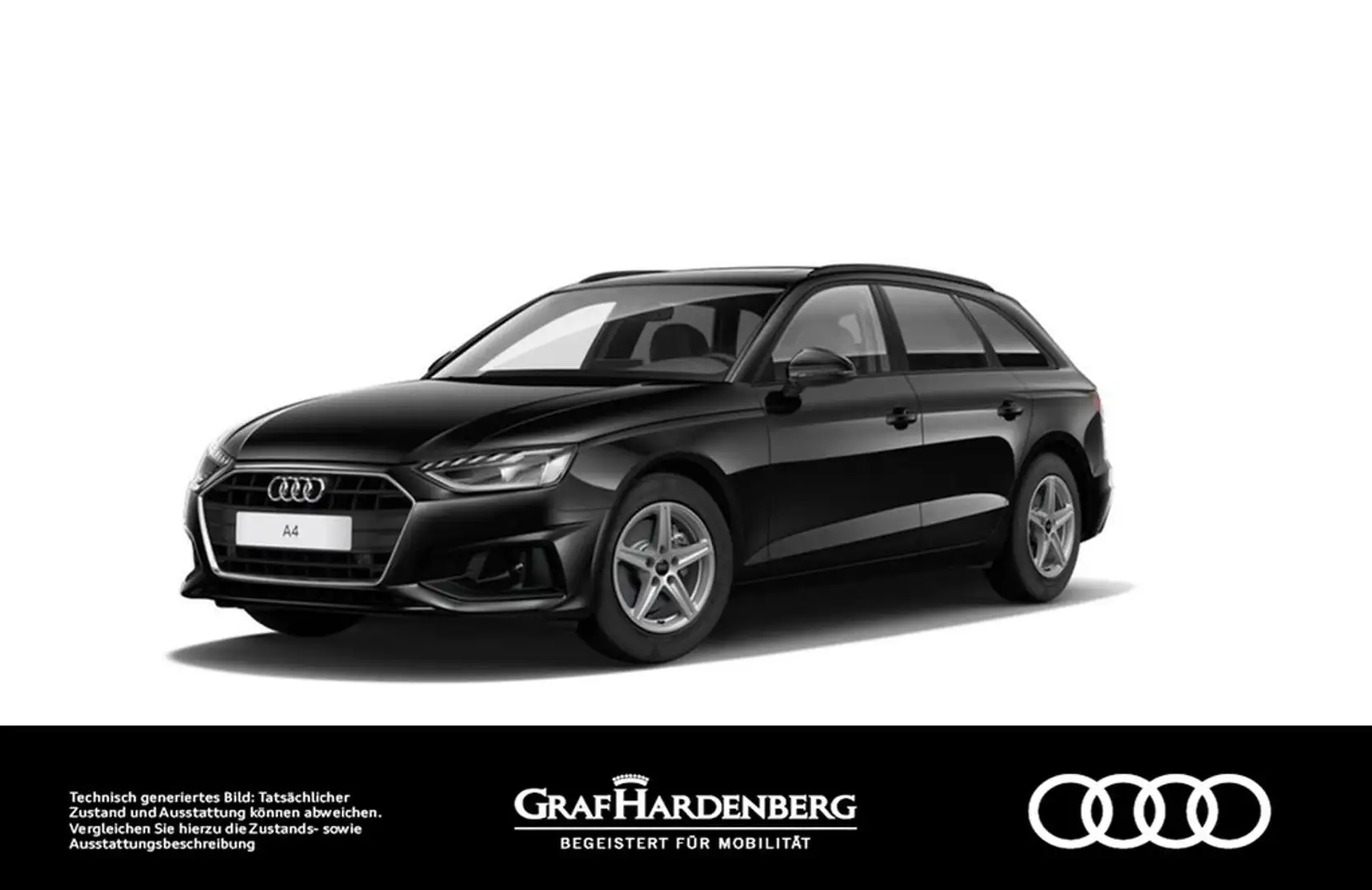Audi A4 Avant 30 TDI . LED Navi Pano ACC Schwarz - 1