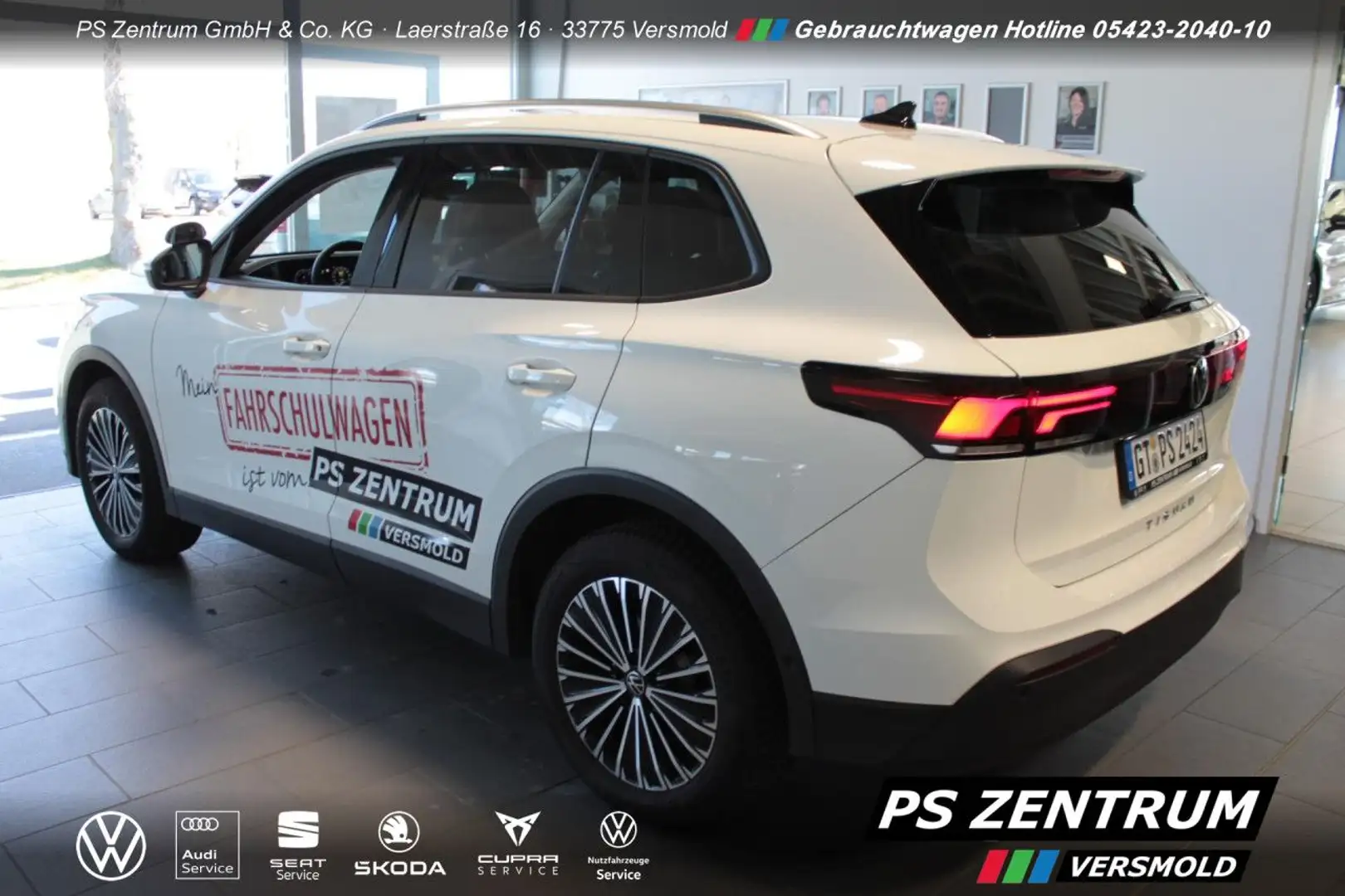 Volkswagen Tiguan Life N.Modell 2.0 TDI Fahrschulfahrzeug + A Weiß - 2