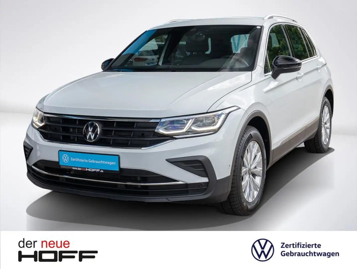 Volkswagen Tiguan Move 2.0 TDI DSG Navi Standheizung AHK LED Kamera Weiß - 1
