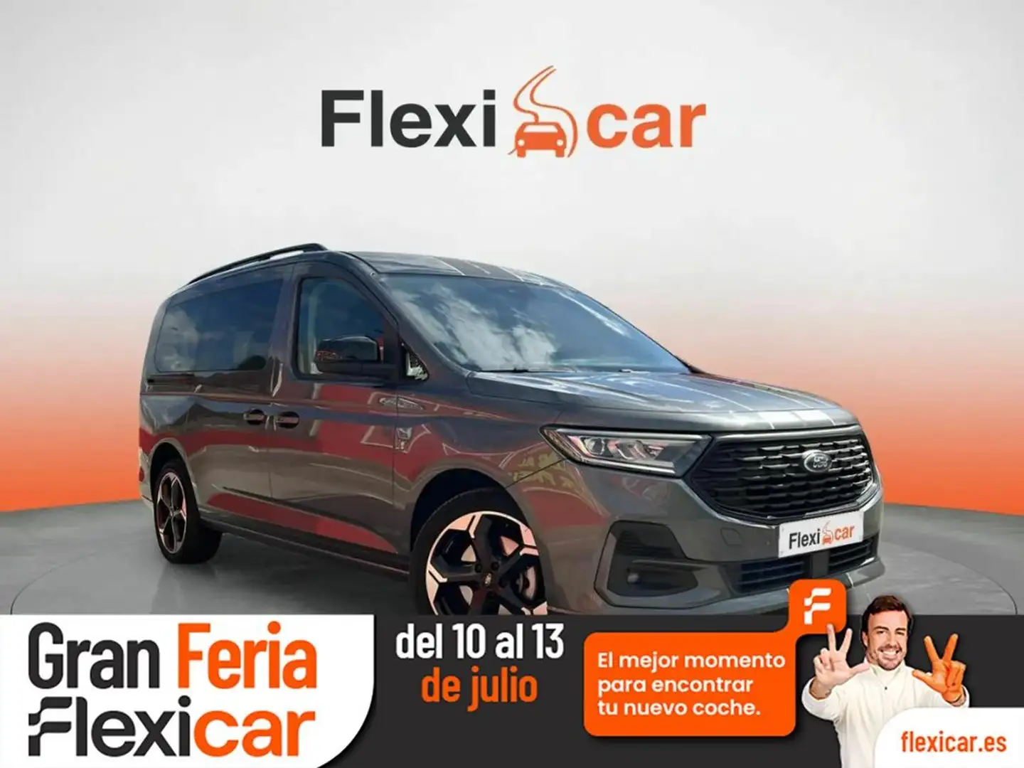 Ford Tourneo Connect 2.0 Ecoblue SWB L1 Active 102 Gris - 1