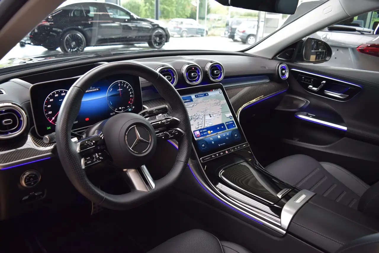 Mercedes-Benz C-Class C Break 300 e PHEV AMG Line (230 kW) / Pano dak / 360°, миниатюра 11