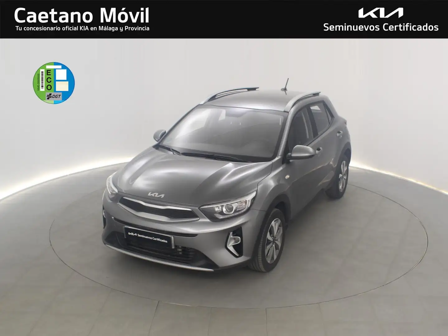 Kia Stonic 1.0 T-GDi MHEV Concept 100 Gris - 1