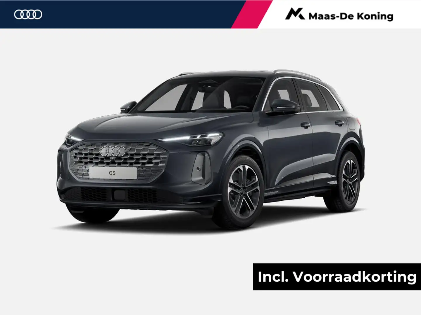 Audi Q5 2.0 TFSI e-hybrid quattro Advanced edition 299 PK Grijs - 1