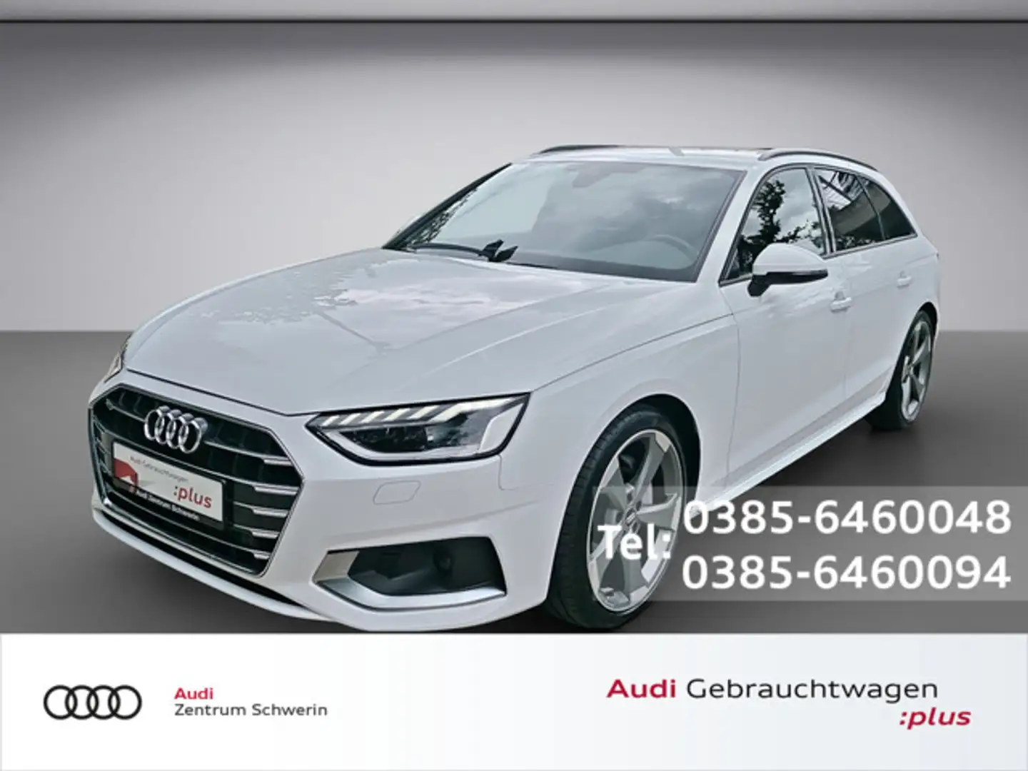 Audi A4 Avant 40 2.0 TFSI advanced S-tronic B&O Weiß - 1