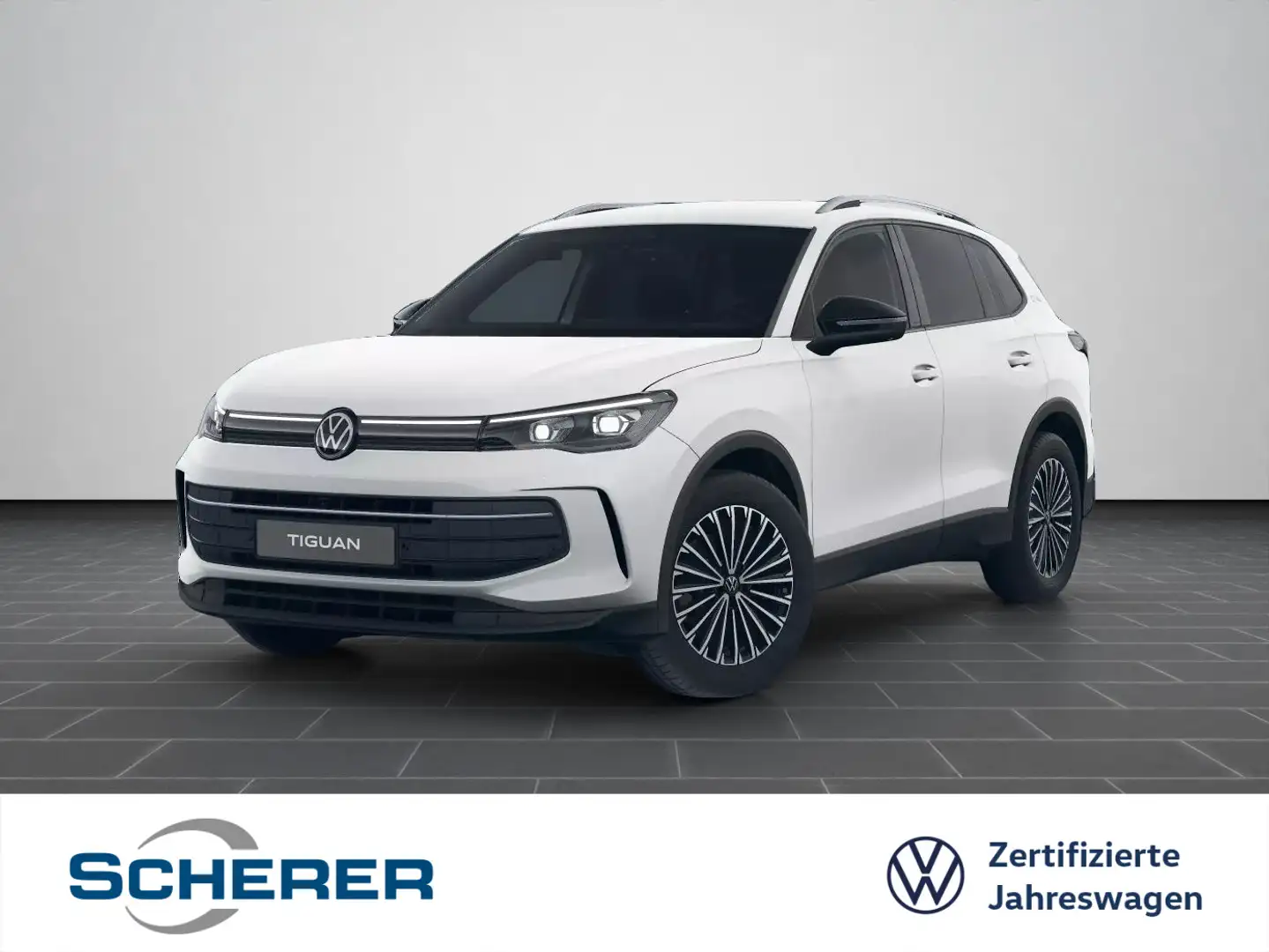 Volkswagen Tiguan Goal 1.5 eTSI DSG | 18" in Schwarz mit Ga Weiß - 1