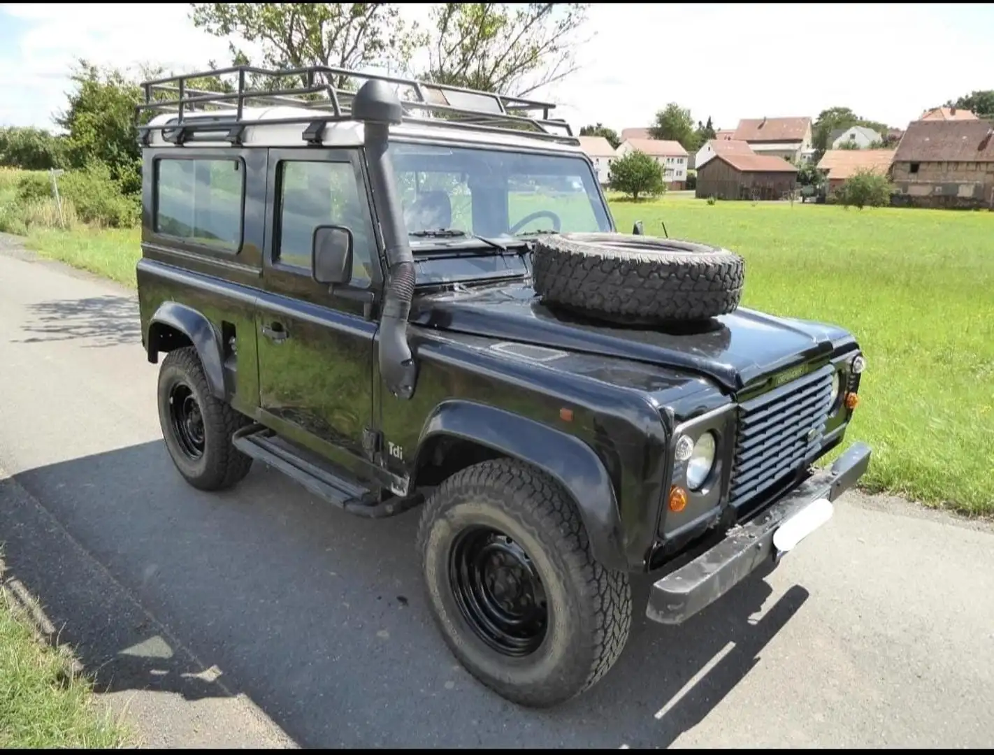 Land Rover Defender 90 Tdi **Mike Sanders/Rarität** Negro - 2