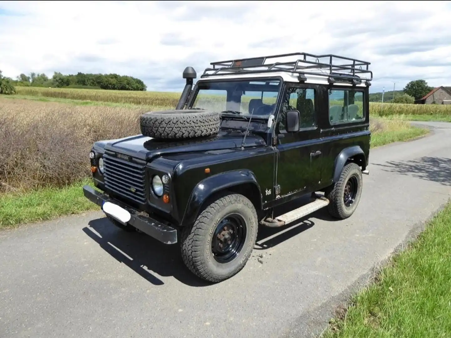Land Rover Defender 90 Tdi **Mike Sanders/Rarität** Negro - 1
