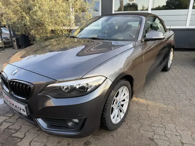 BMW 220 d Cabrio Advantage Line Top Gepflegt Leder Navi S-