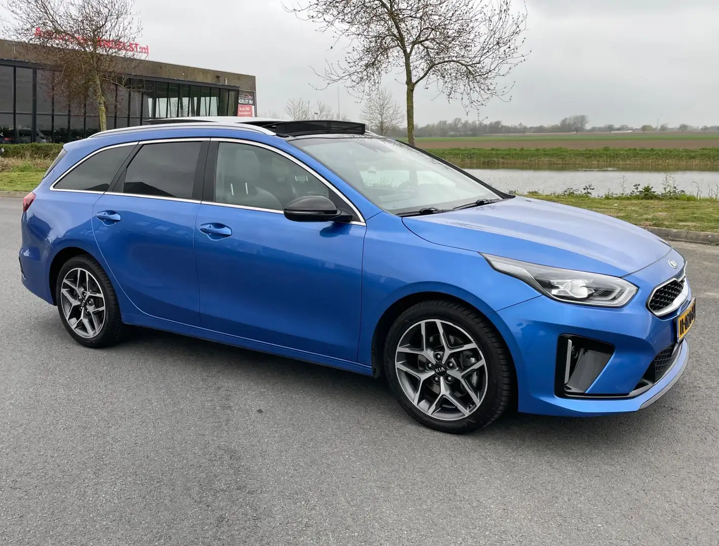 Kia ProCeed / pro_cee'd 1.4 T-GDI GT-Line, Aut, Trekhaak, Pano, Cam, Cruis Blauw - 2