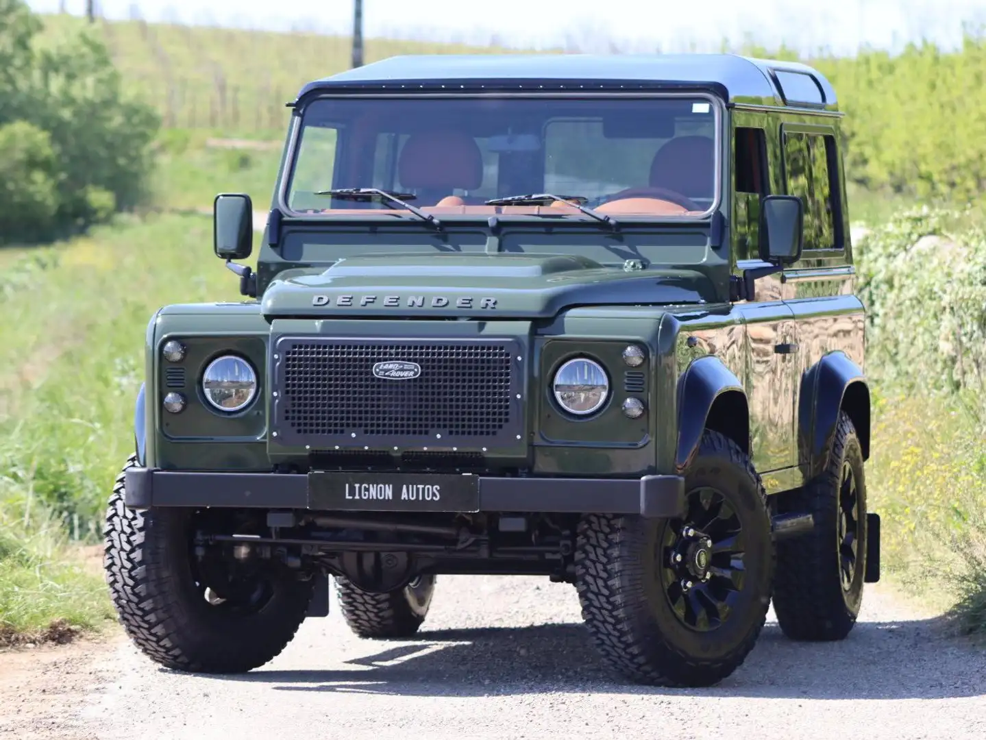 Land Rover Defender 90 Td4 2.2 SW 4 Places "Hunter Green" Zielony - 1