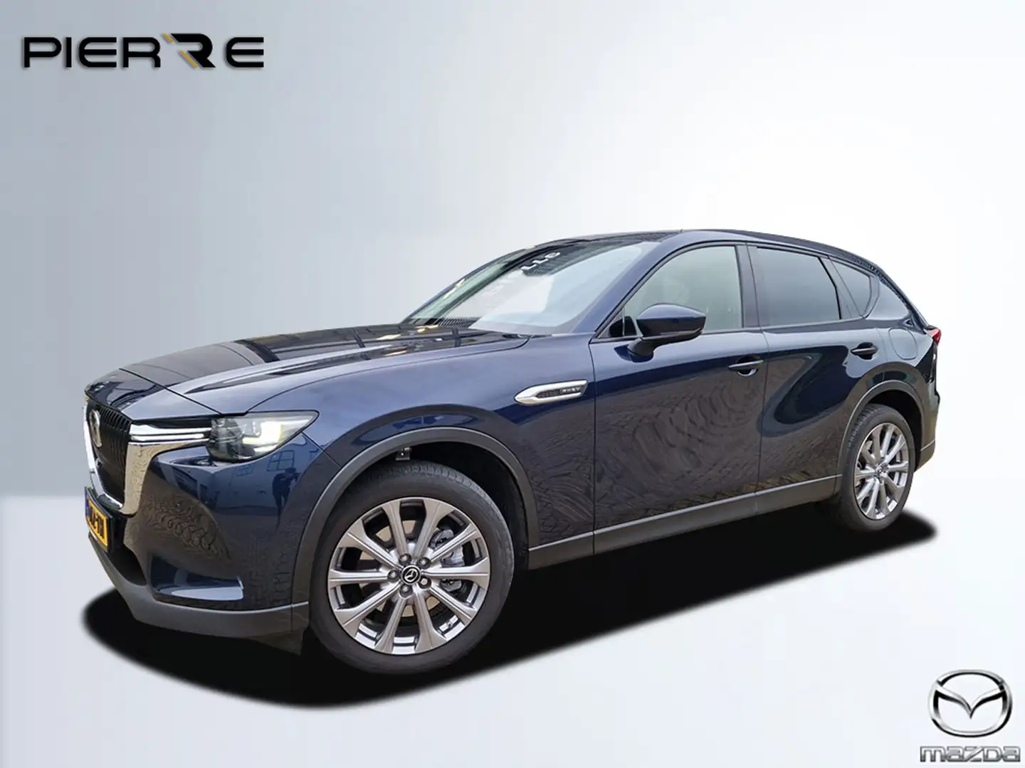 Mazda CX-60 2.5 e-SkyActiv PHEV Exclusive-Line LEDER | BOSE | Blauw - 1