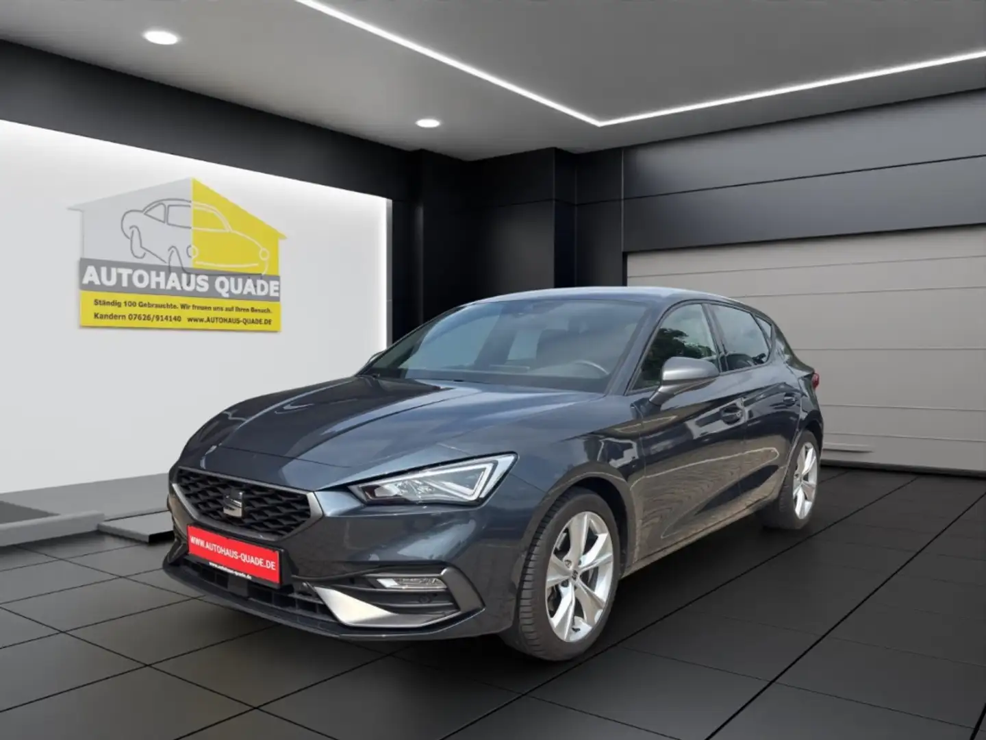 SEAT Leon FR 1.5 eTSI EU6d Navi Digitales Cockpit LED Sperrd Gris - 1