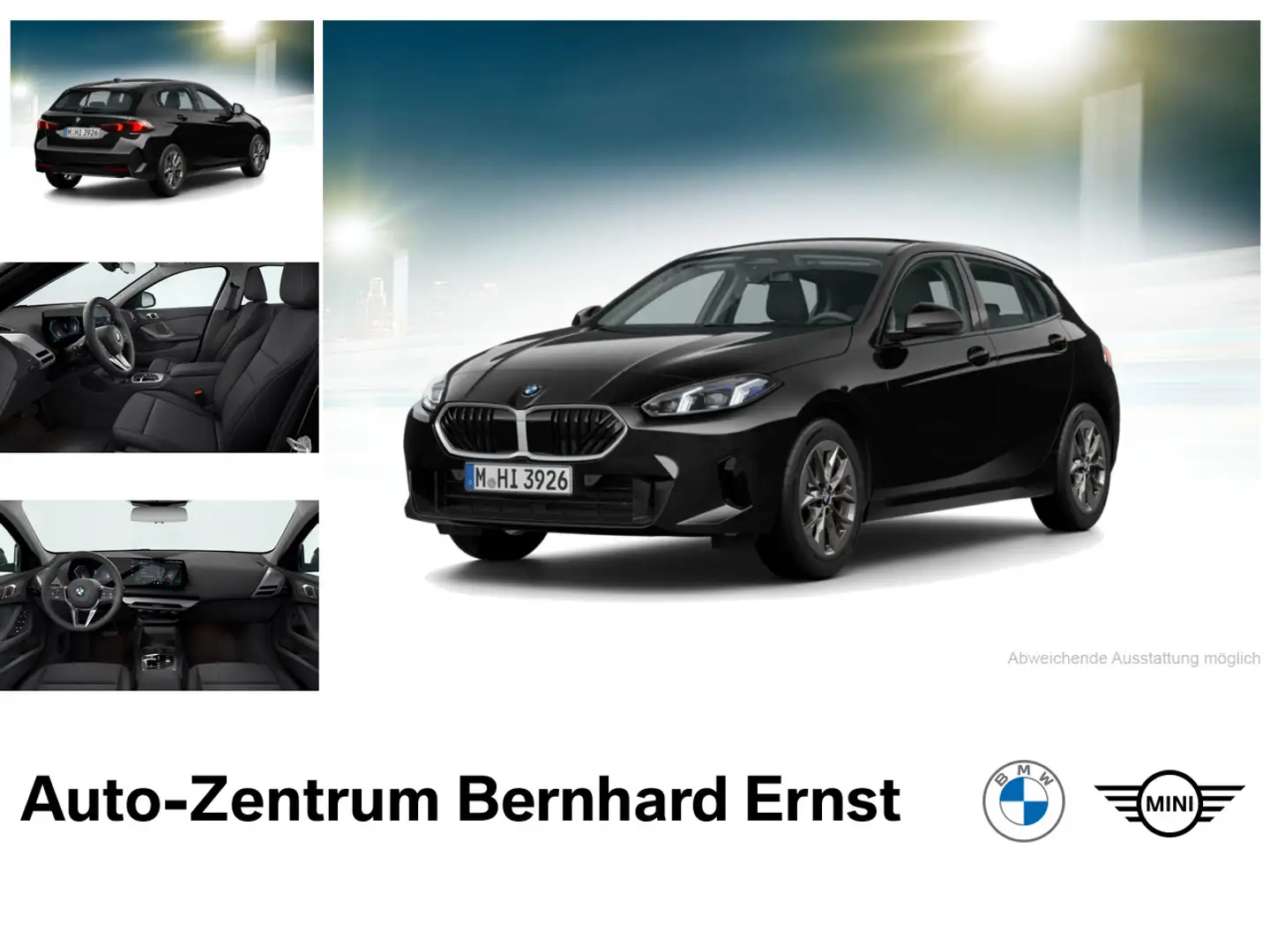 BMW 114 116 Steptronic Klimaaut. Komfortzugang Noir - 1
