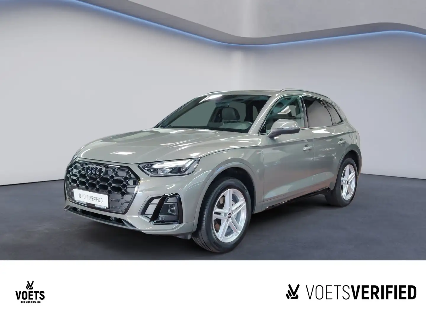 Audi Q5 S Line 40 TDI quattro AHK+LED+GRA Grau - 1