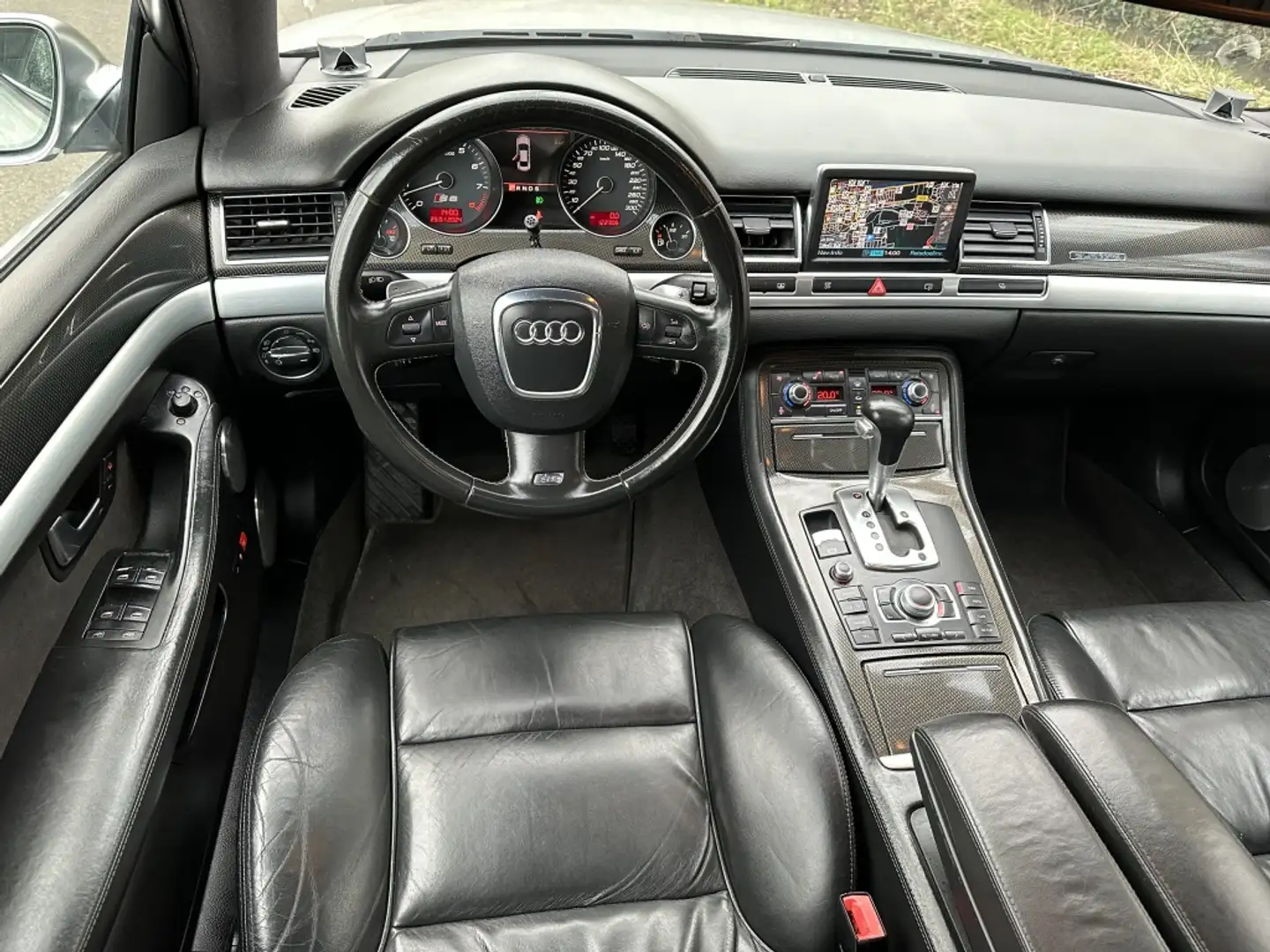 Audi S8 5.2 S8 V10 quattro |B&O|NAVI|CAMERA|LEDER| Grijs - 2