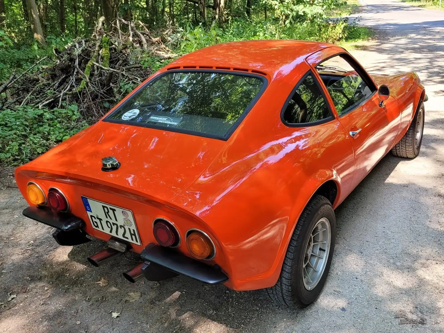 Opel GT Piros - 2