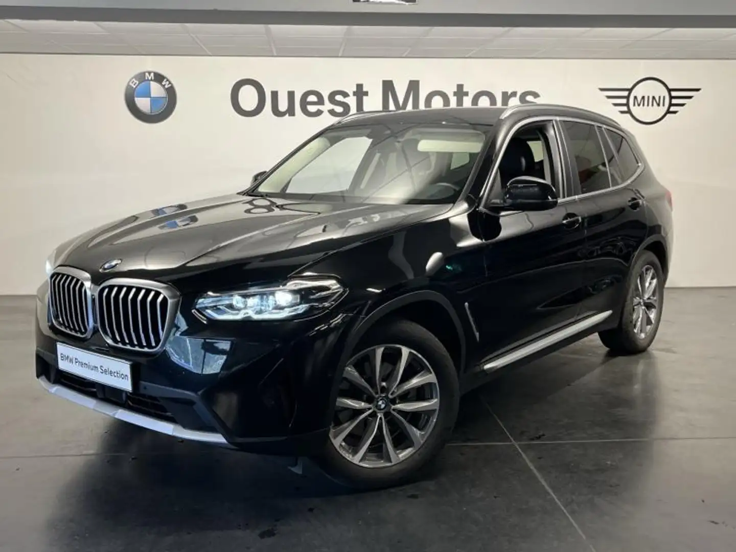BMW X3 sDrive18d 150ch Business Design Noir - 1