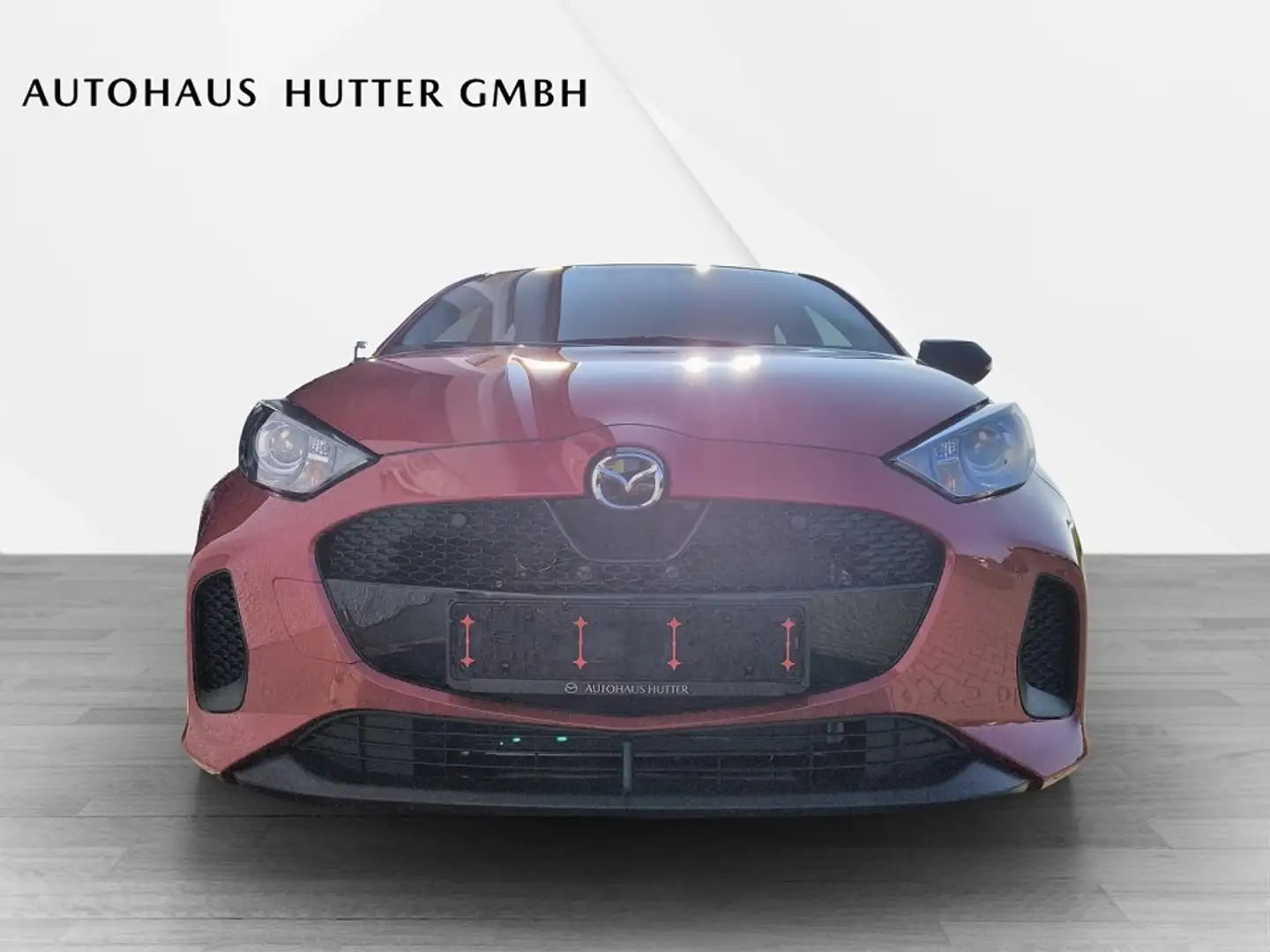 Mazda 2 Hybrid 1.5L VVT-i 116 PS e-CVT EXCLUSIVE-LINE Rot - 2