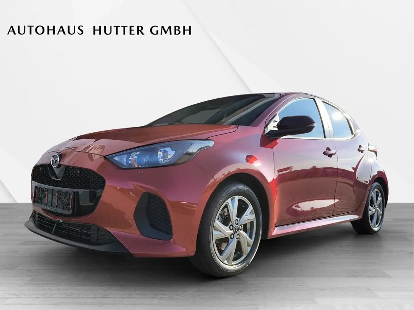 Mazda 2 Hybrid 1.5L VVT-i 116 PS e-CVT EXCLUSIVE-LINE Rot - 1