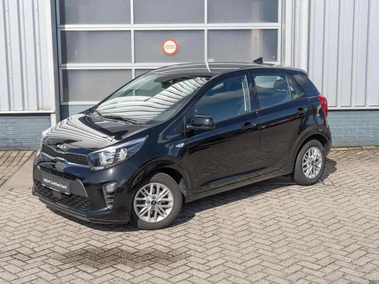 Kia Picanto 1.0 DPi DynamicLine Navigatie via telefoon | Airco Noir - 2