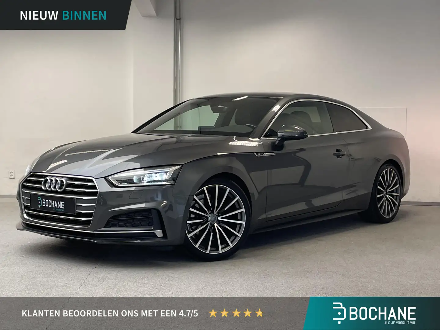 Audi A5 Coupé 2.0 TFSI 3x S-Line | 2e-EIG. | ORG.NL | DEAL Grijs - 1