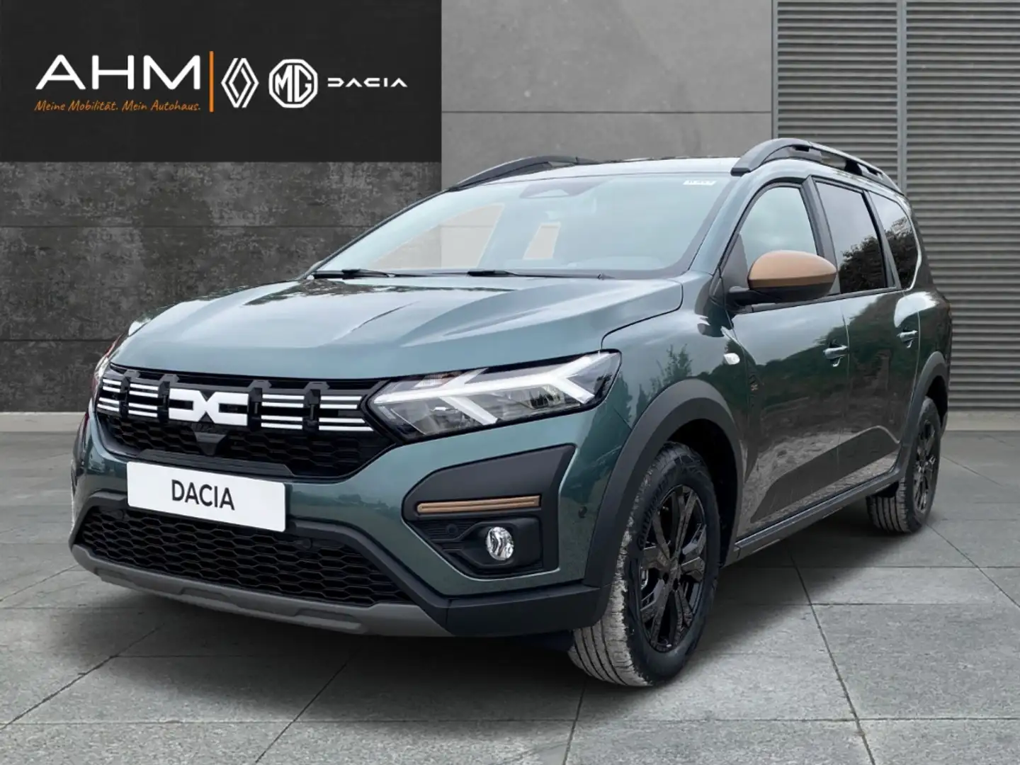 Dacia Jogger Extreme+ TCe 100 ECO-G Navi LED Klimaautom Fahrerp Grün - 1