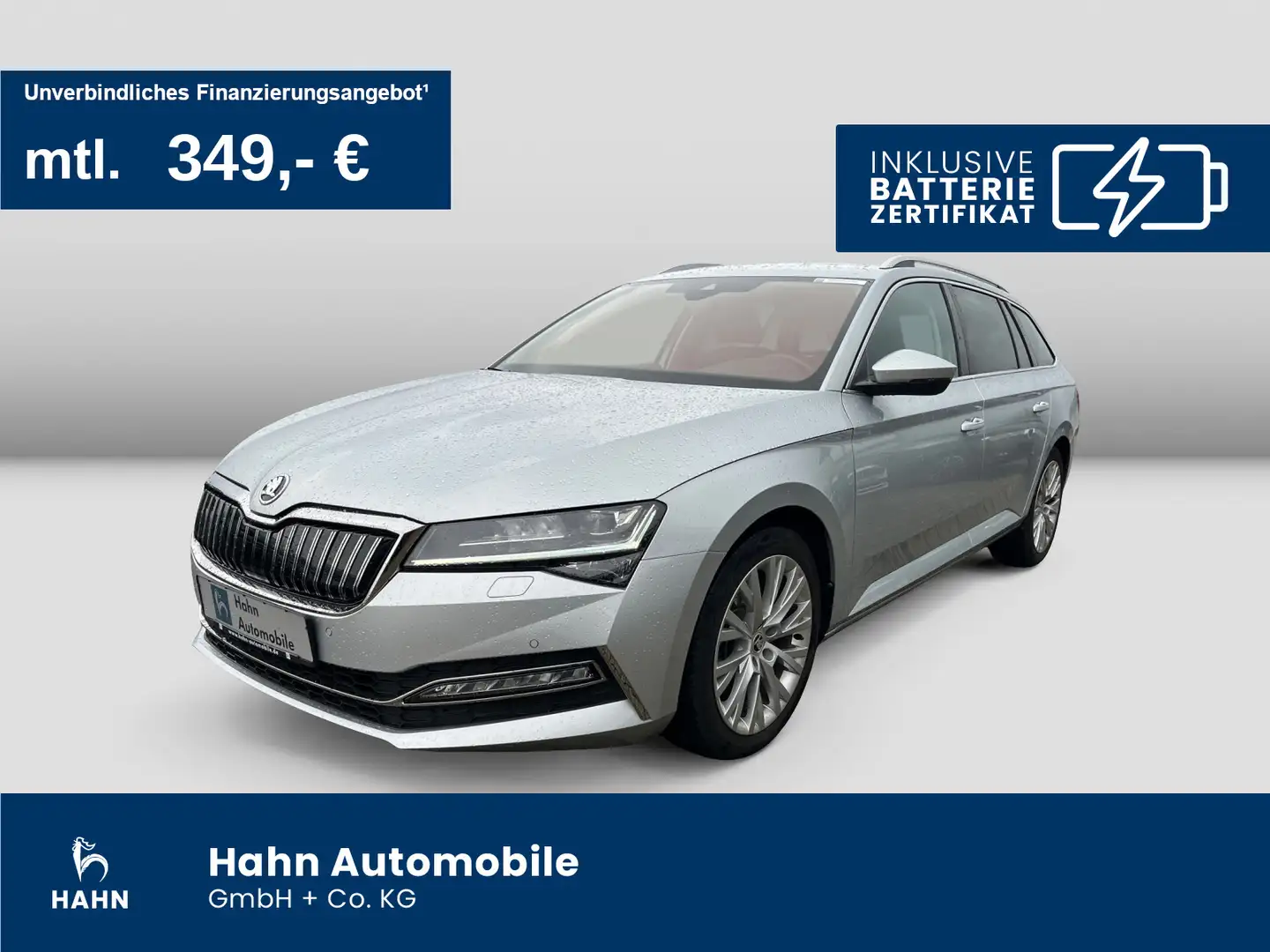 Skoda Superb Combi 1.4TSI DSG iV Style  DCC Standh ACC Silber - 1