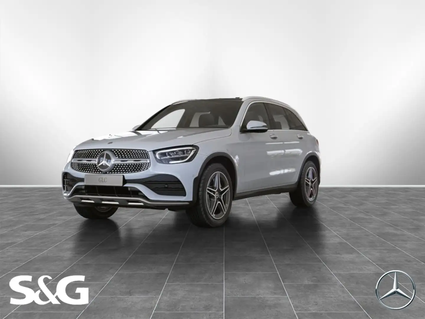 Mercedes-Benz GLC 200 4M AMG DISTRO+PANO+360°+MEMORY+LED+19" Weiß - 1