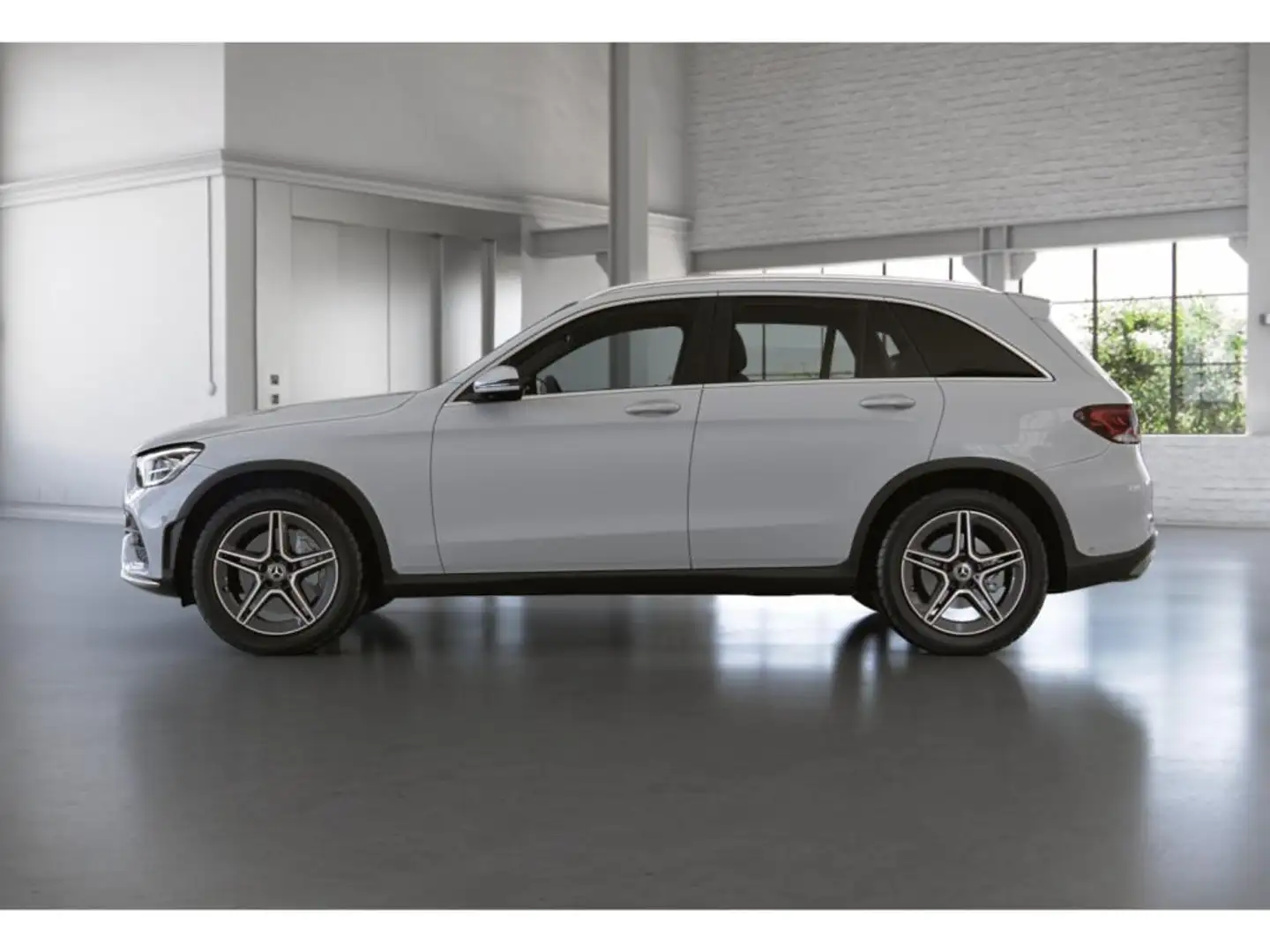 Mercedes-Benz GLC 200 4M AMG DISTRO+PANO+360°+MEMORY+LED+19" Weiß - 2