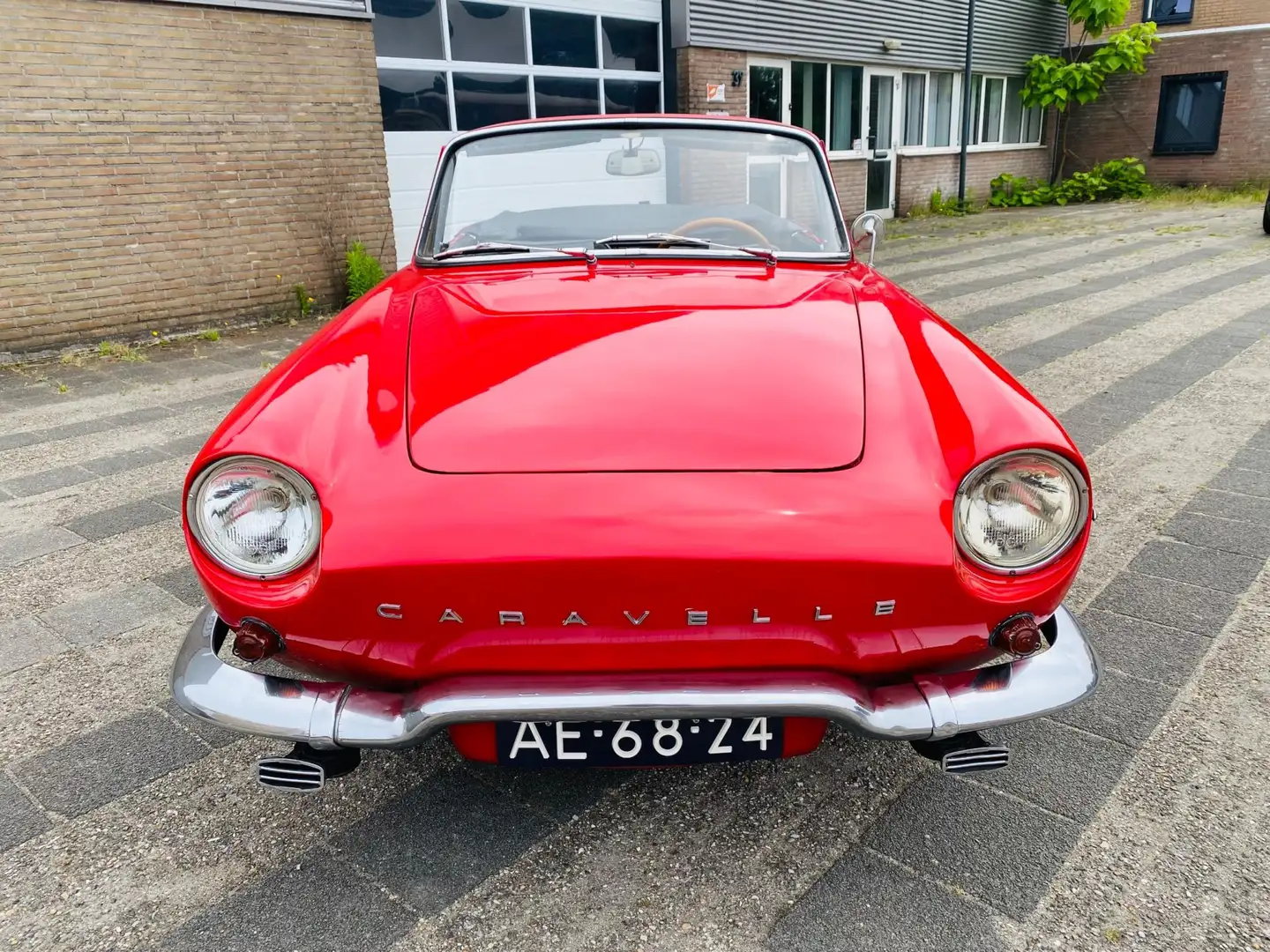 Renault CARAVELLE 1963 nette staat met hardtop Roşu - 2