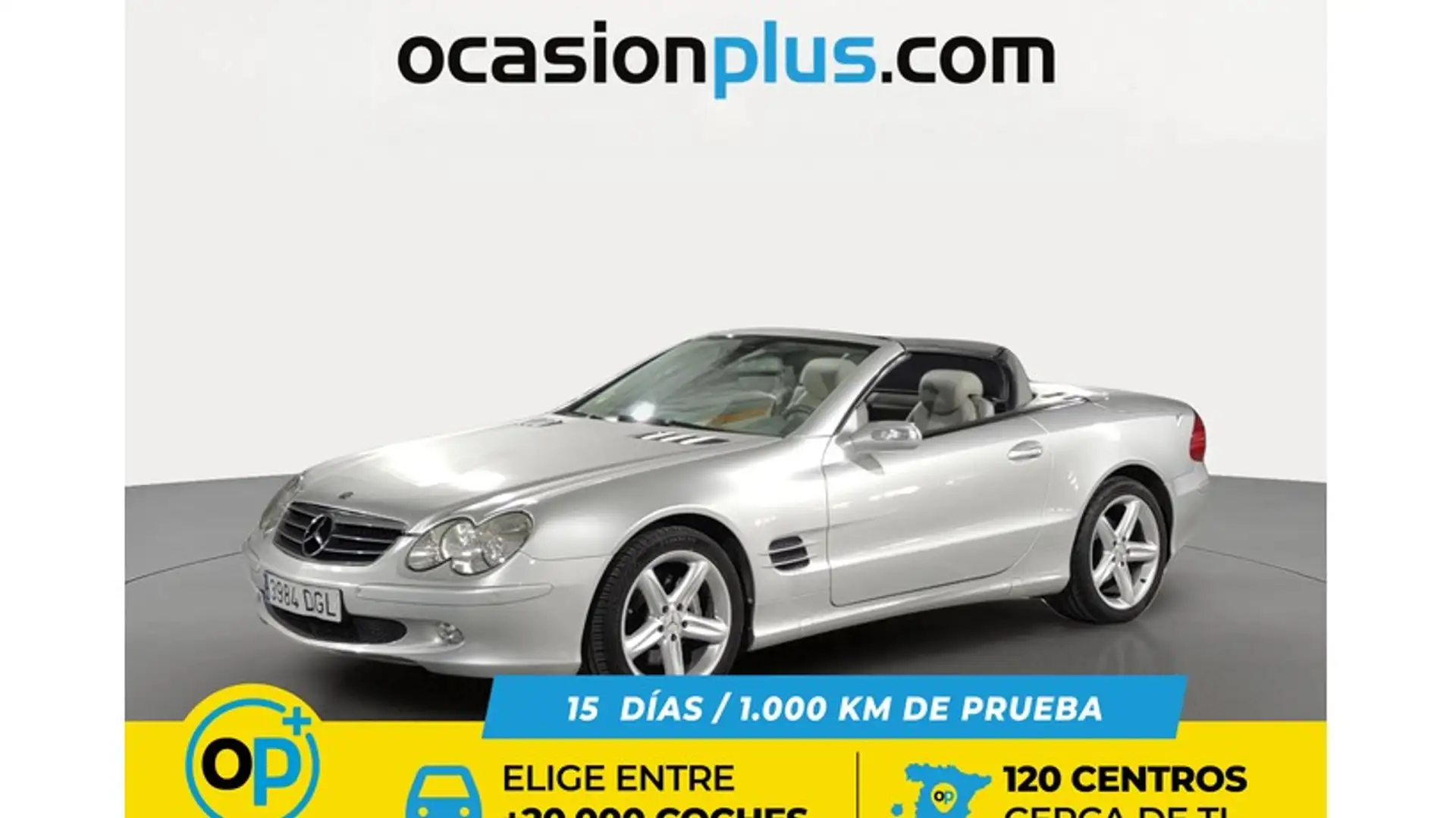 Mercedes-Benz SL 500 Aut. Plateado - 1