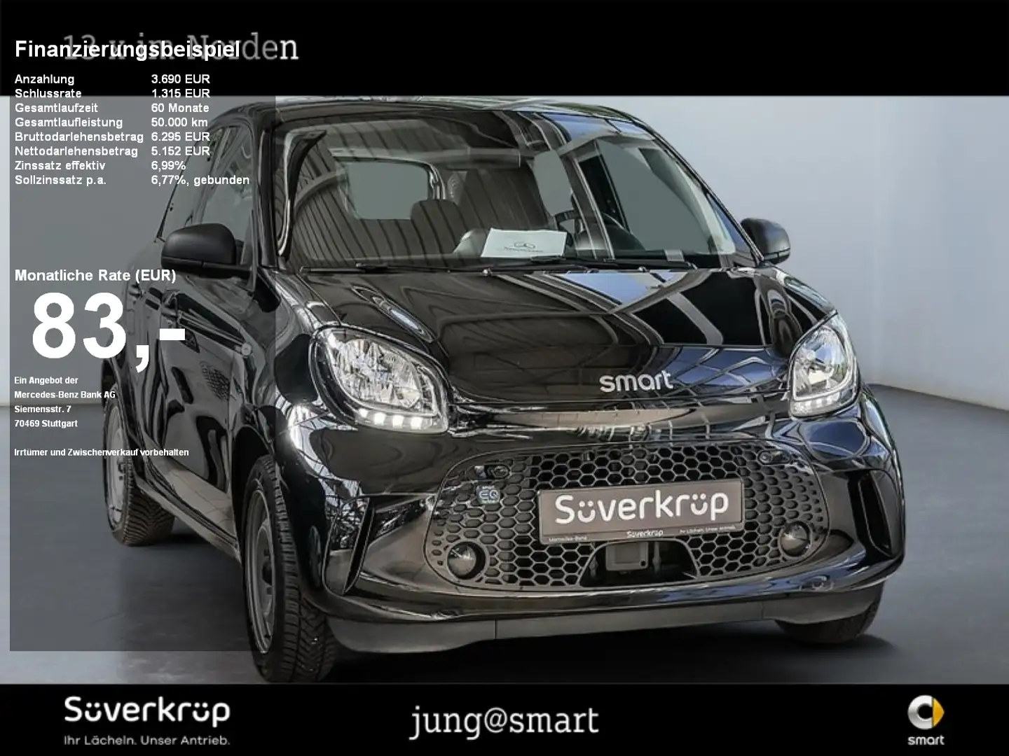 smart forFour EQ Schwarz - 1