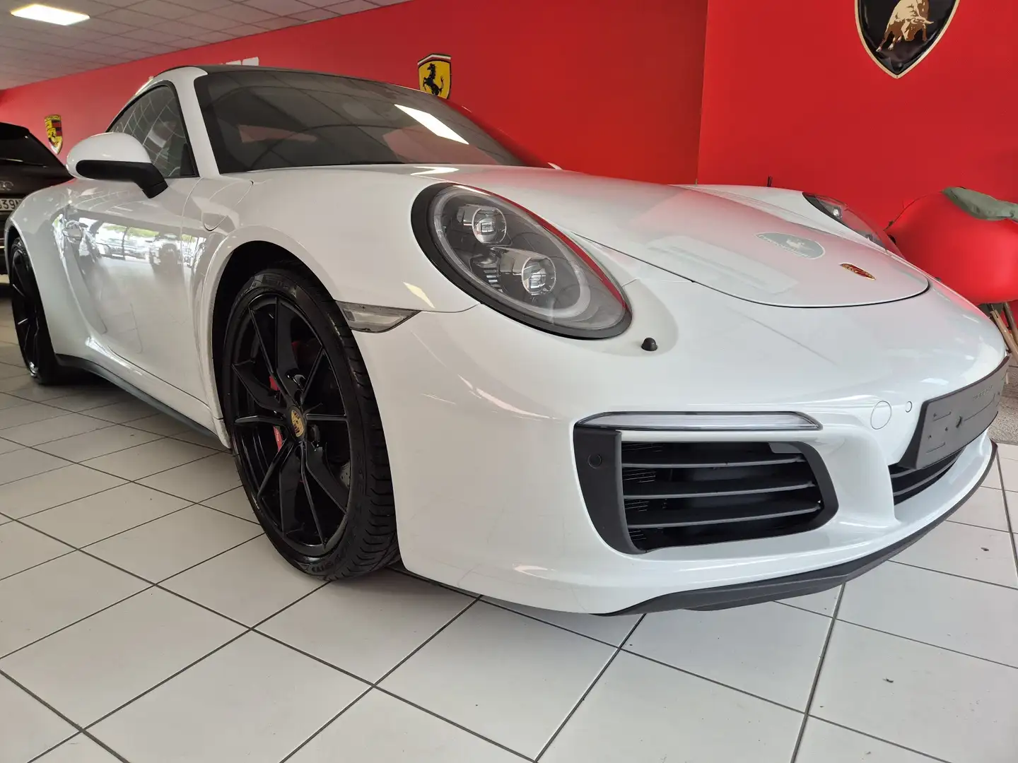 Porsche 991 991.2 Coupe 3.0 Carrera 4S PDK full-full optional Blanc - 1