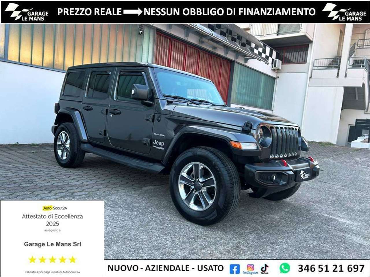 Jeep Wrangler UNLIMITED 2.2 CRDI SAHARA AUTO