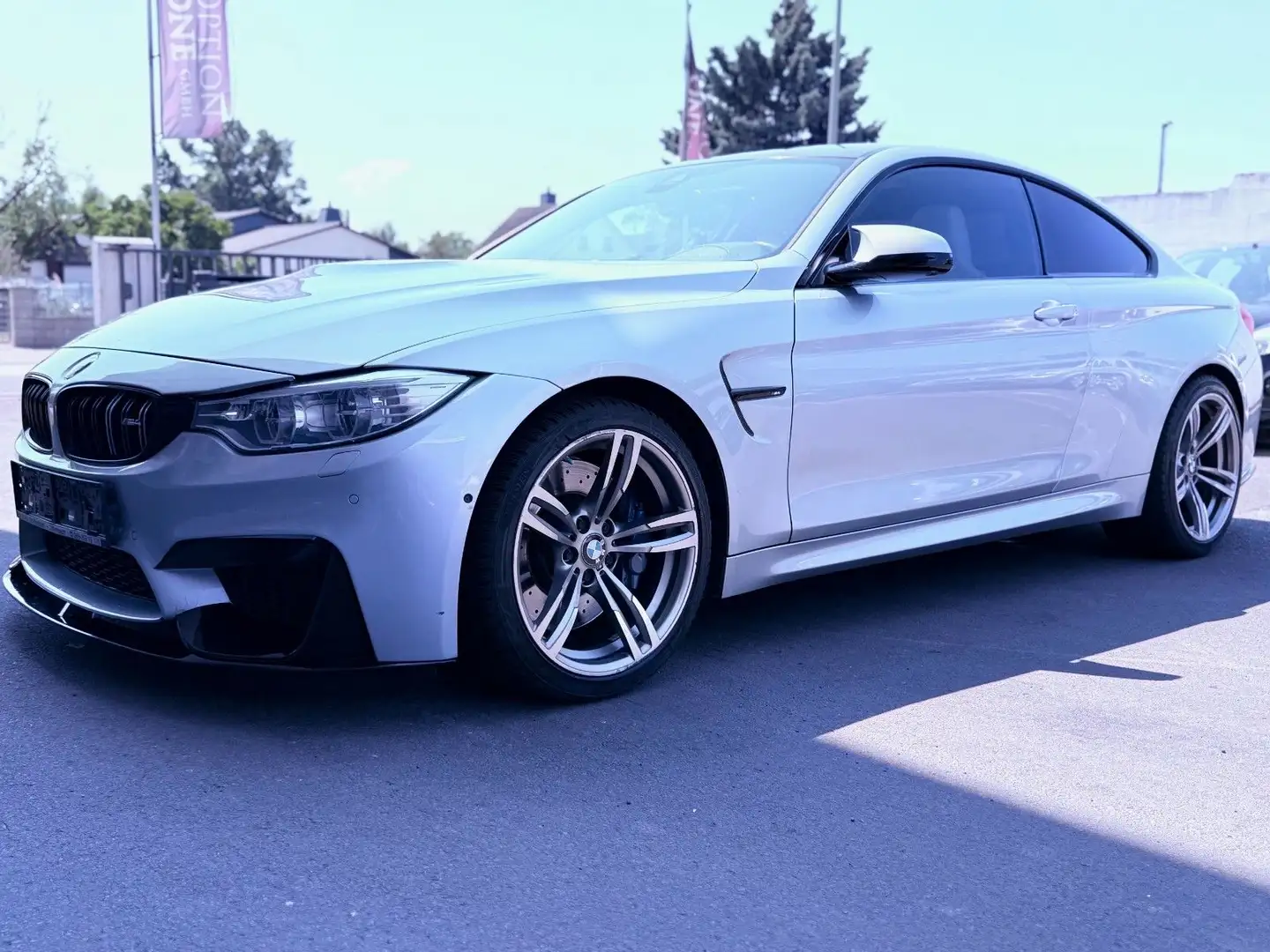 BMW M4 Coupe*Carbon*Leder*Headup*Memory*Keyless* Silber - 1
