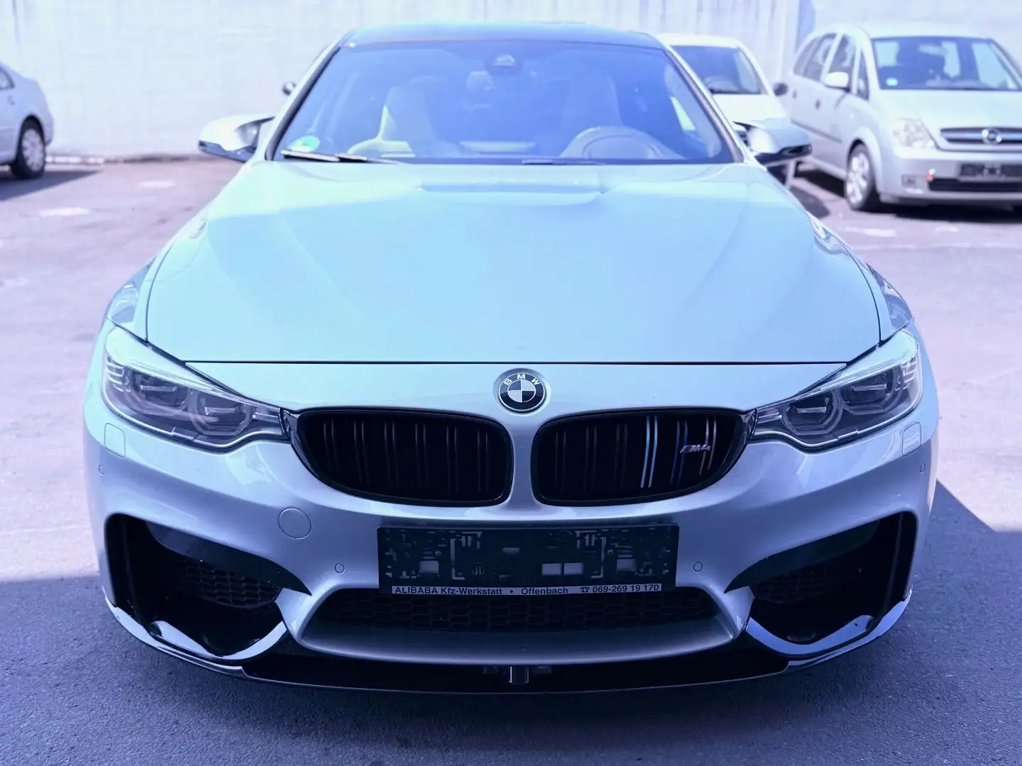 BMW M4 Coupe*Carbon*Leder*Headup*Memory*Keyless* Silber - 2
