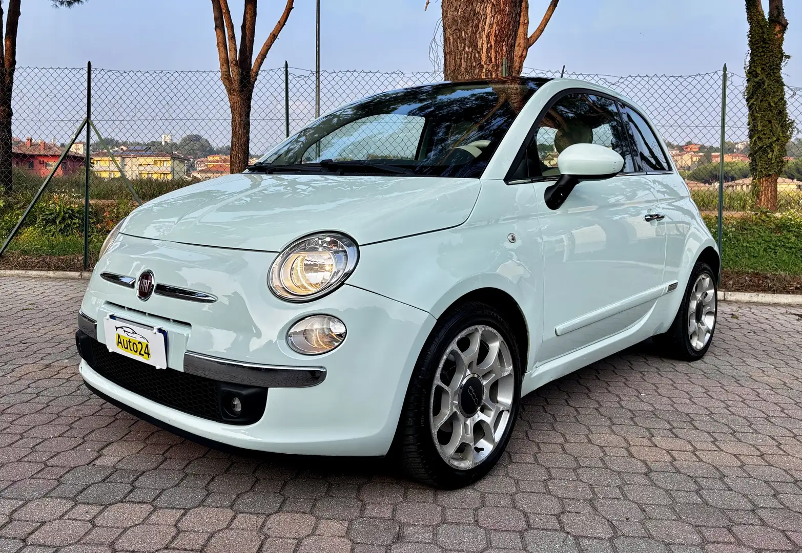 Fiat 500 500 III 0.9 t.air t. Lounge 105cv Verde - 1