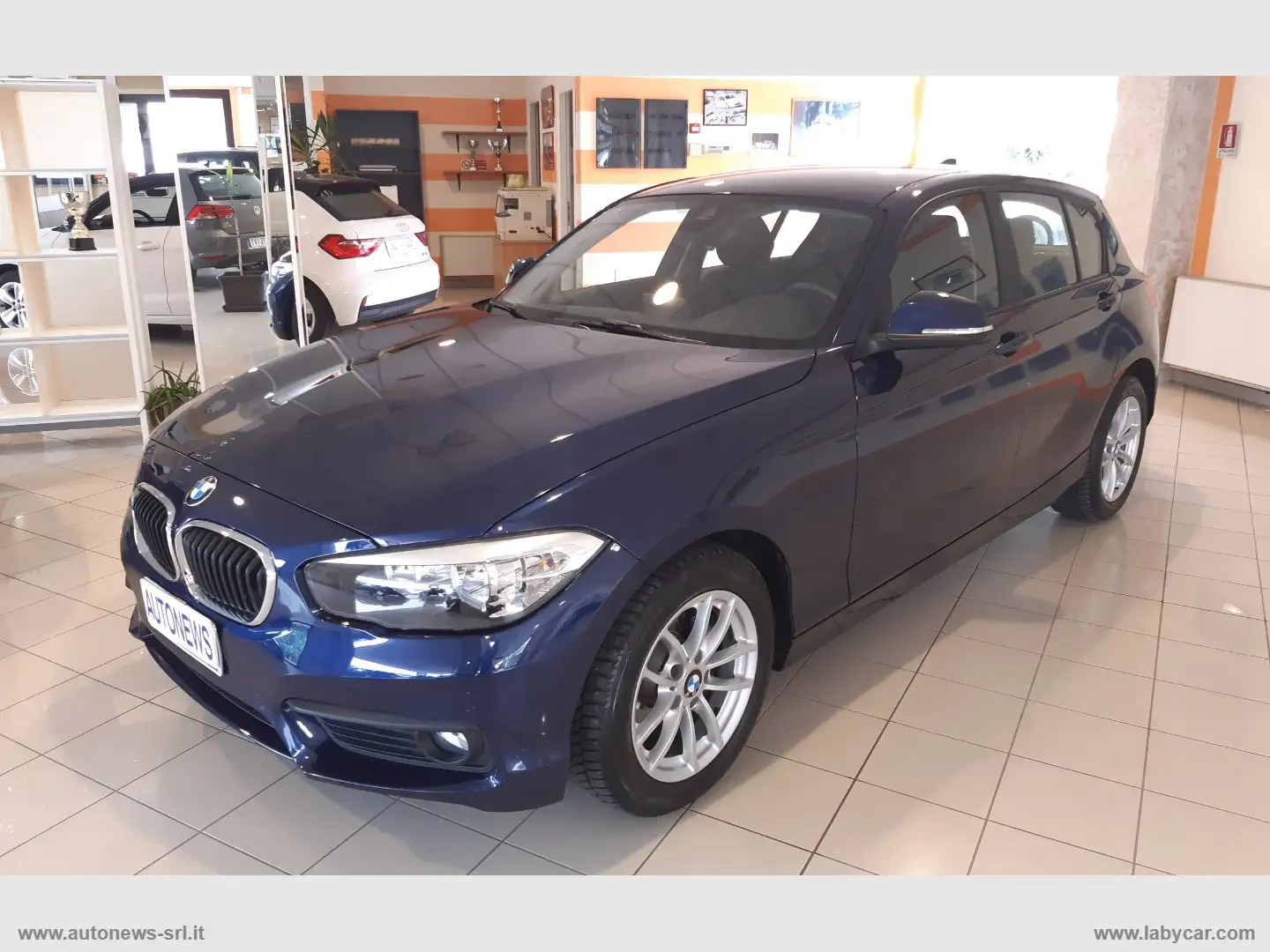 BMW 120 116d 5p. Business Advantage SOLO 12.000 KM Blau - 1