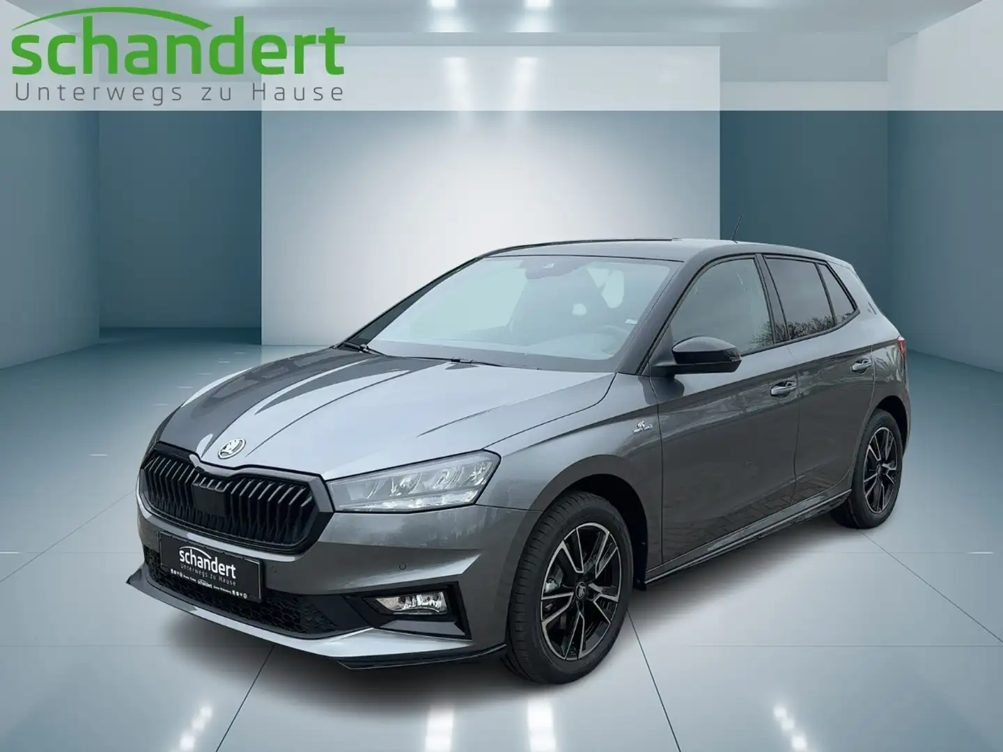 Skoda Fabia 1.0 TSI Monte Carlo DSG LED Sitzhzg. Klimaautoma Gris - 1